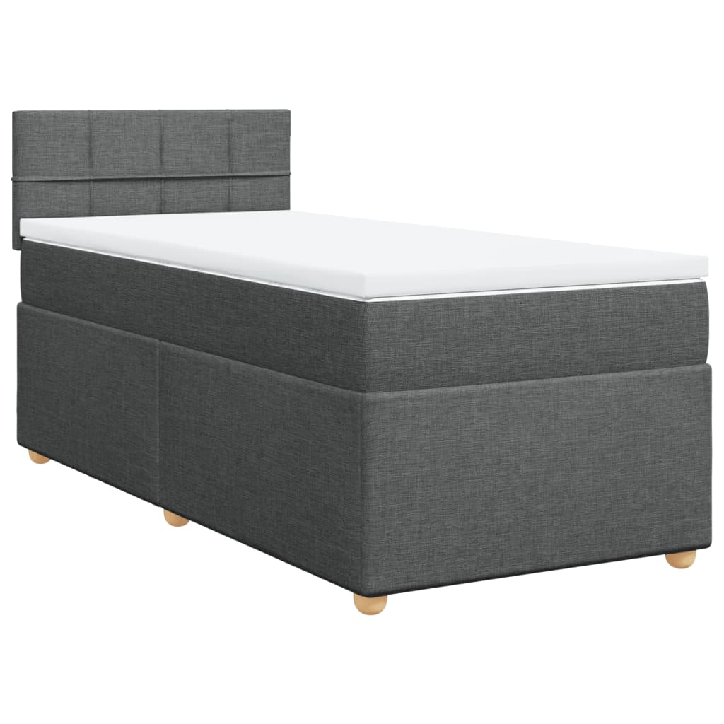 8721102740480_g_en_hd_1 vidaXL Box Spring Bed with Mattress Dark Grey King Single Fabric - Image 3