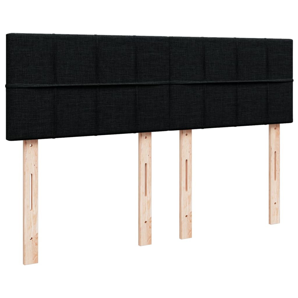 8721102740572_g_en_hd_7 vidaXL Box Spring Bed with Mattress Black Double Fabric - Image 9