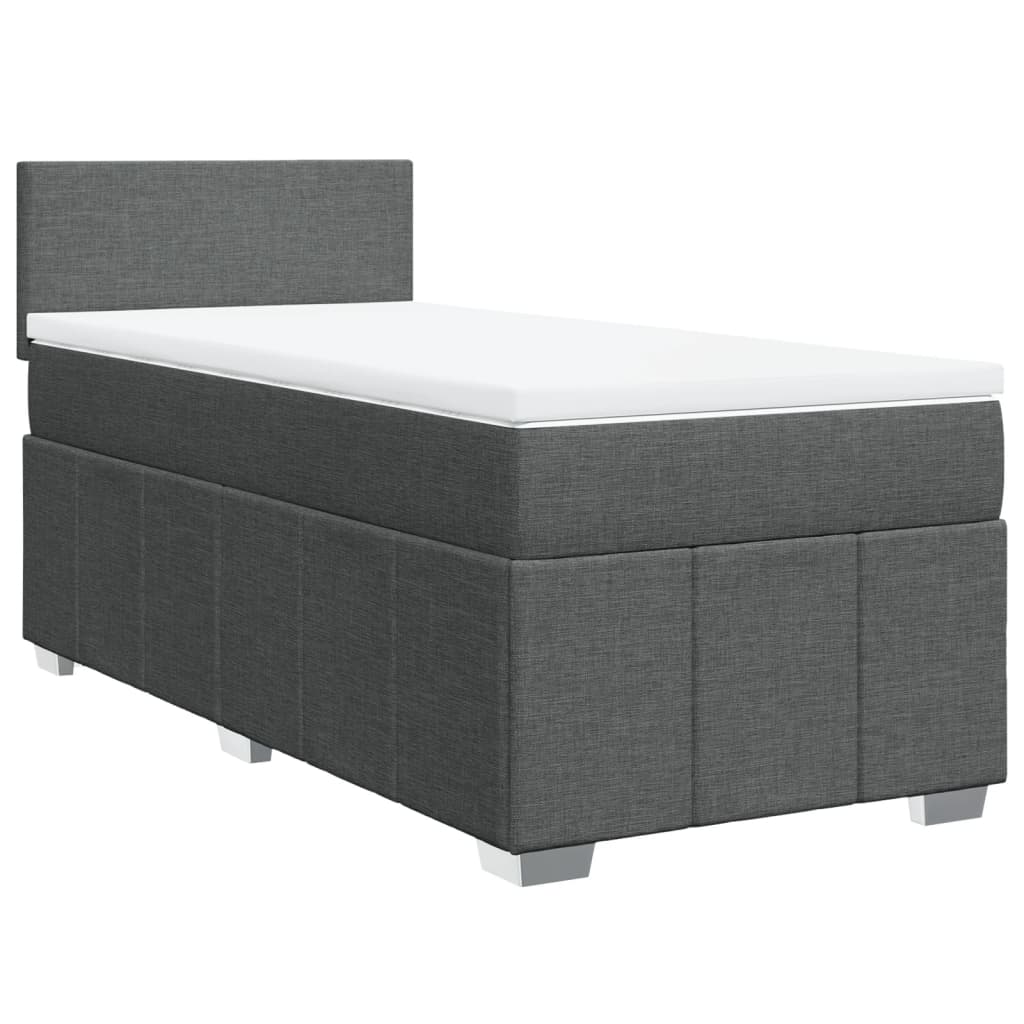 8721102744341_g_en_hd_1 vidaXL Box Spring Bed with Mattress Dark Grey King Single Fabric - Image 3