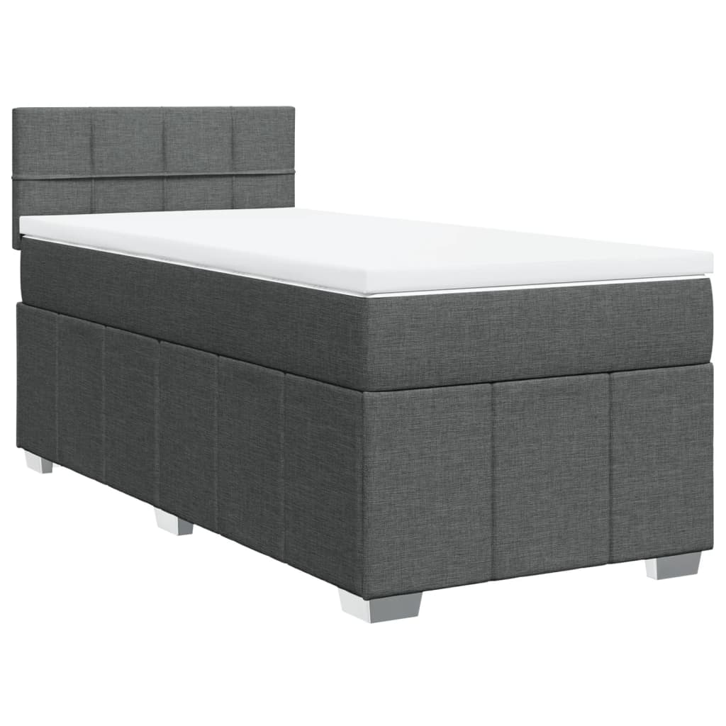 8721102744365_g_en_hd_1 vidaXL Box Spring Bed with Mattress Dark Grey King Single Fabric - Image 3