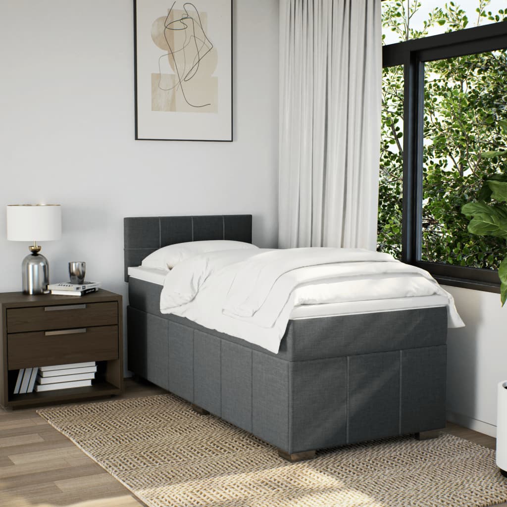 8721102744365_g_en_hd_2 vidaXL Box Spring Bed with Mattress Dark Grey King Single Fabric - Image 4