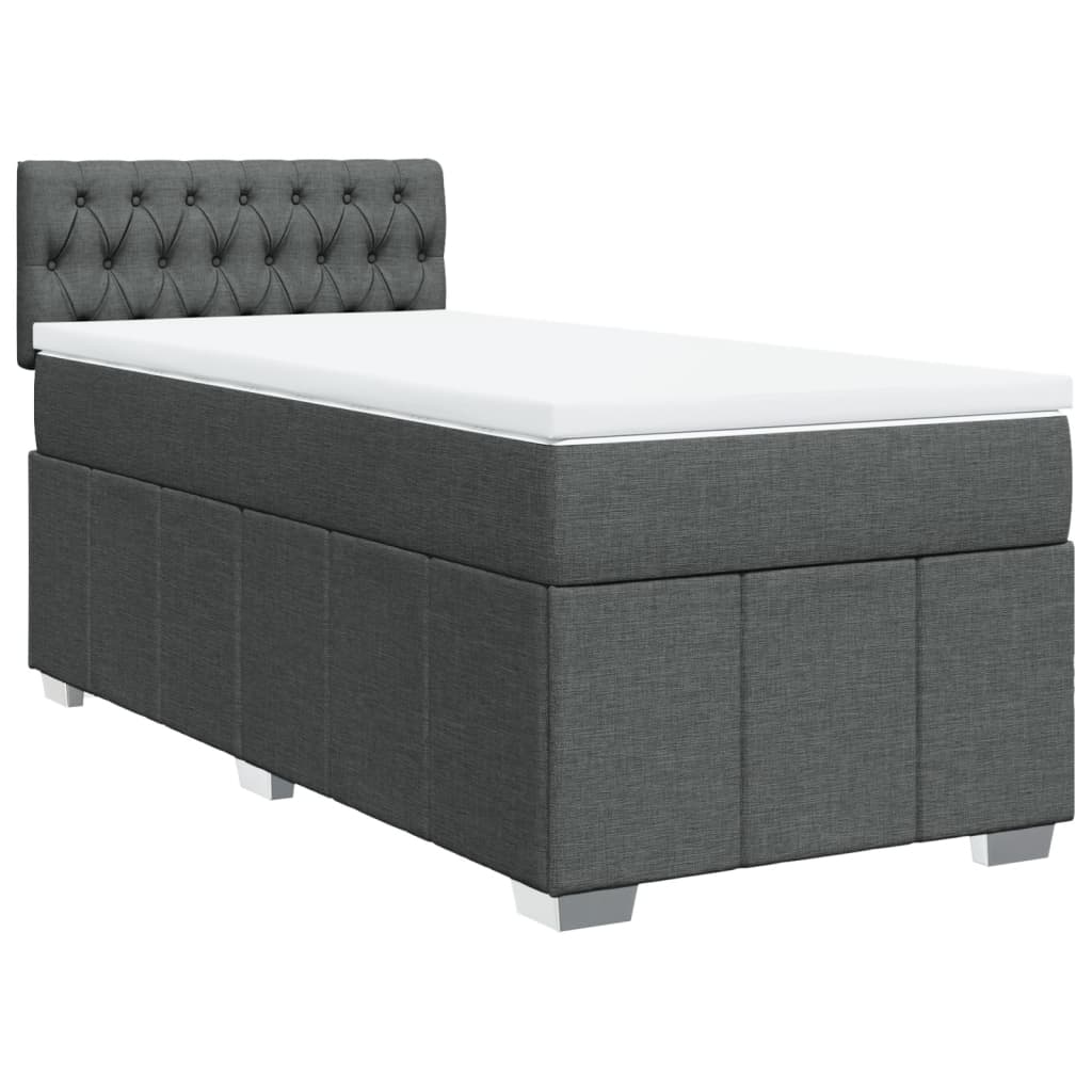 8721102744389_g_en_hd_1 vidaXL Box Spring Bed with Mattress Dark Grey King Single Fabric - Image 3