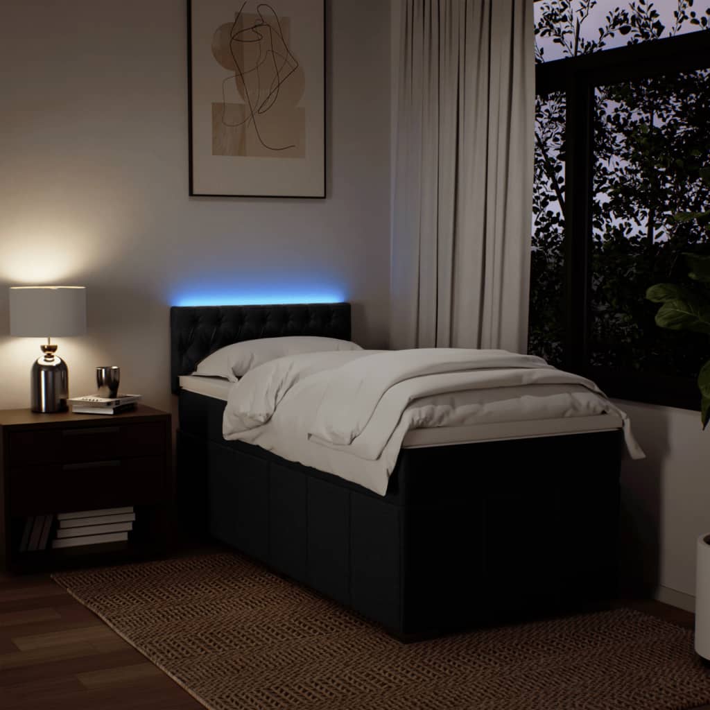 8721102744396_g_en_hd_3 vidaXL Box Spring Bed with Mattress Black King Single Fabric - Image 5