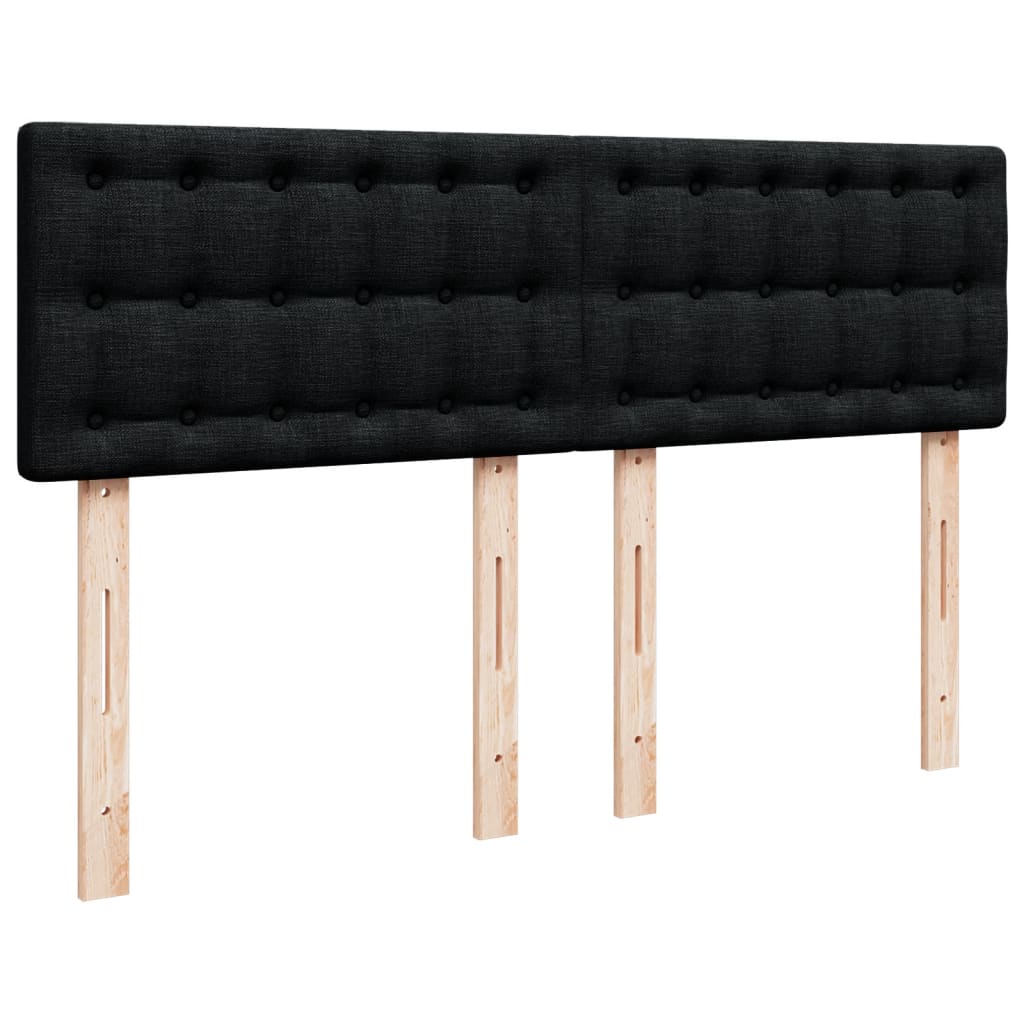 8721102744495_g_en_hd_7 vidaXL Box Spring Bed with Mattress Black Double Fabric - Image 9