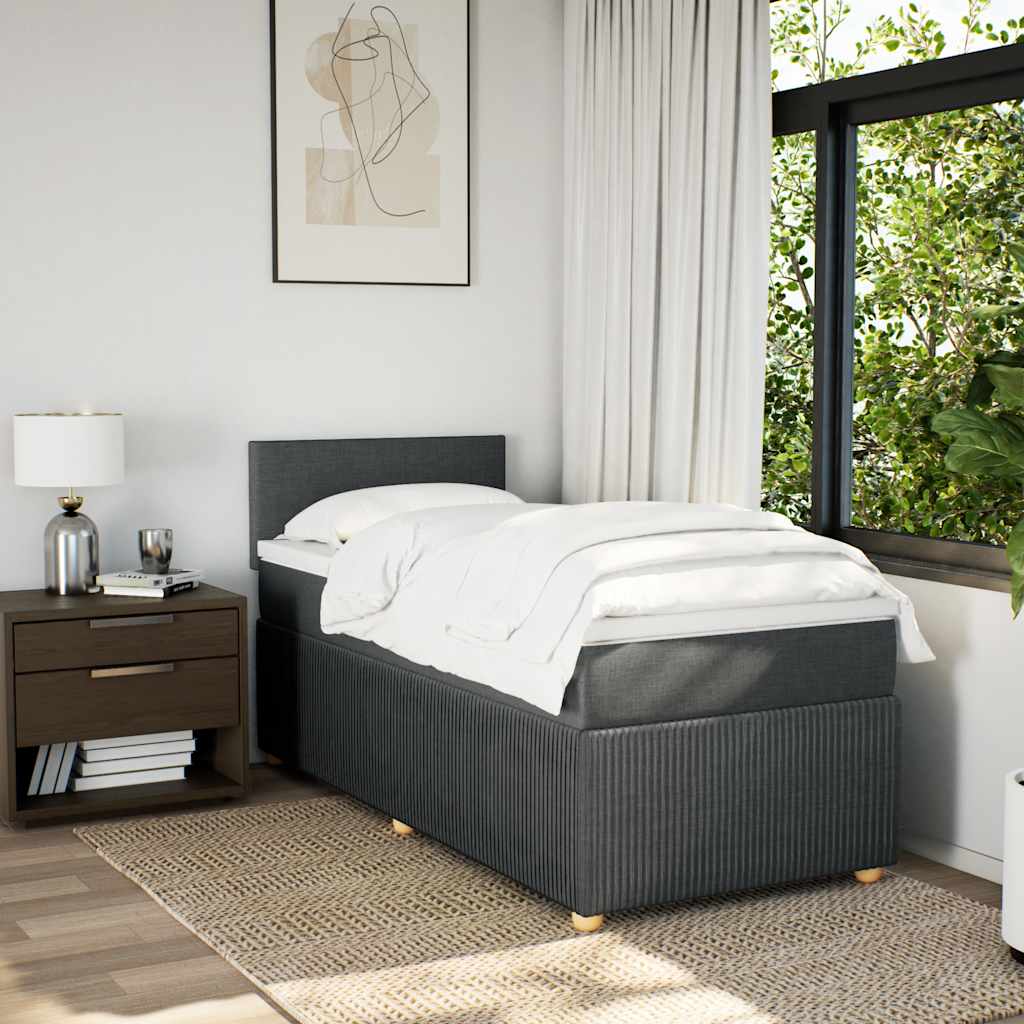 8721102751349_g_en_hd_2 vidaXL Box Spring Bed with Mattress Light Grey King Single Fabric - Image 4