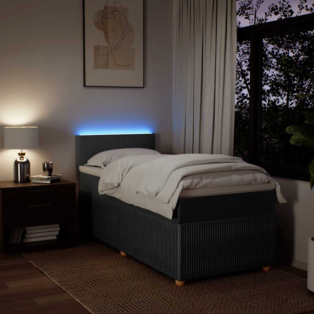 8721102751349_g_en_hd_3 vidaXL Box Spring Bed with Mattress Light Grey King Single Fabric - Image 5