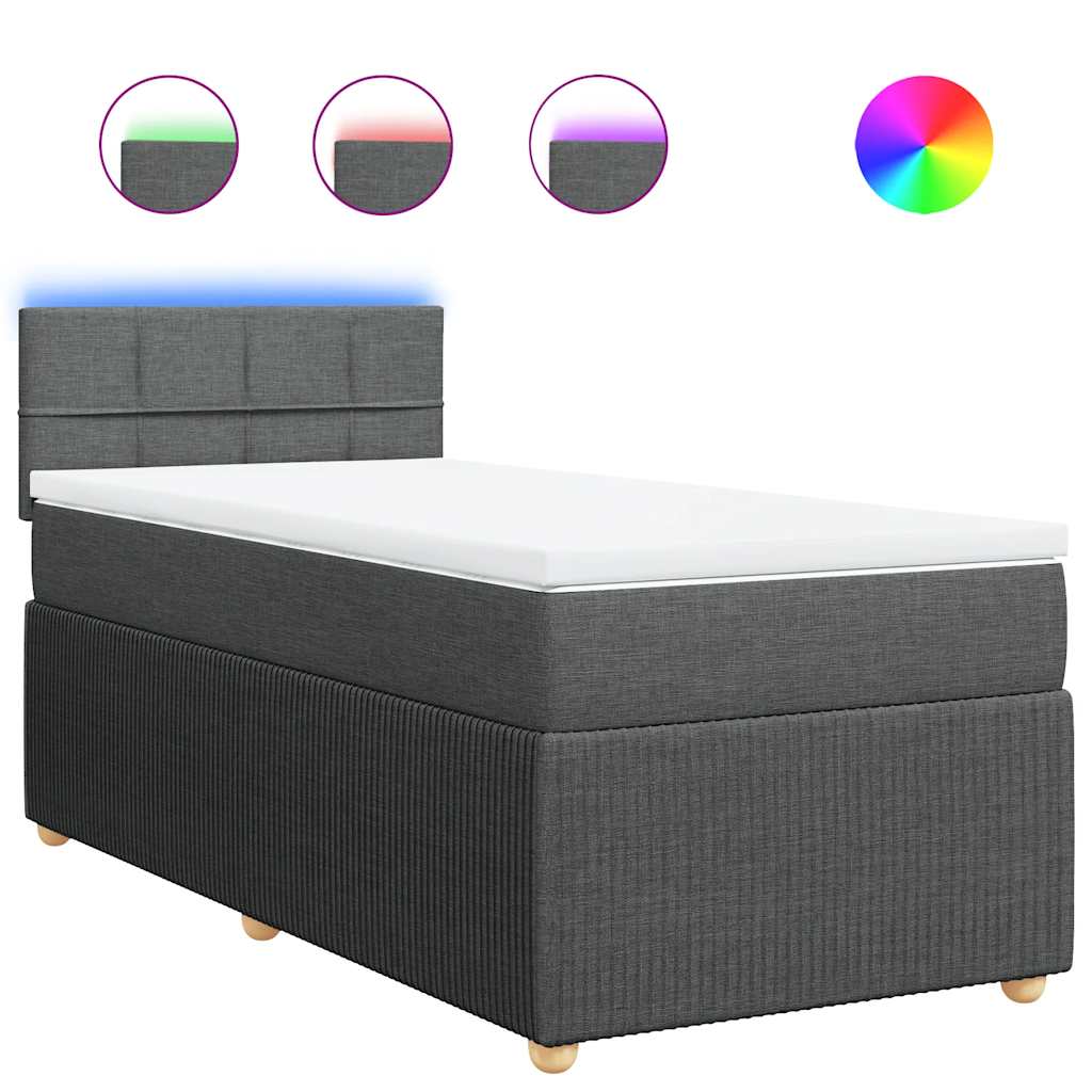 8721102751363_a_en_hd_1 vidaXL Box Spring Bed with Mattress Light Grey King Single Fabric - Image 2