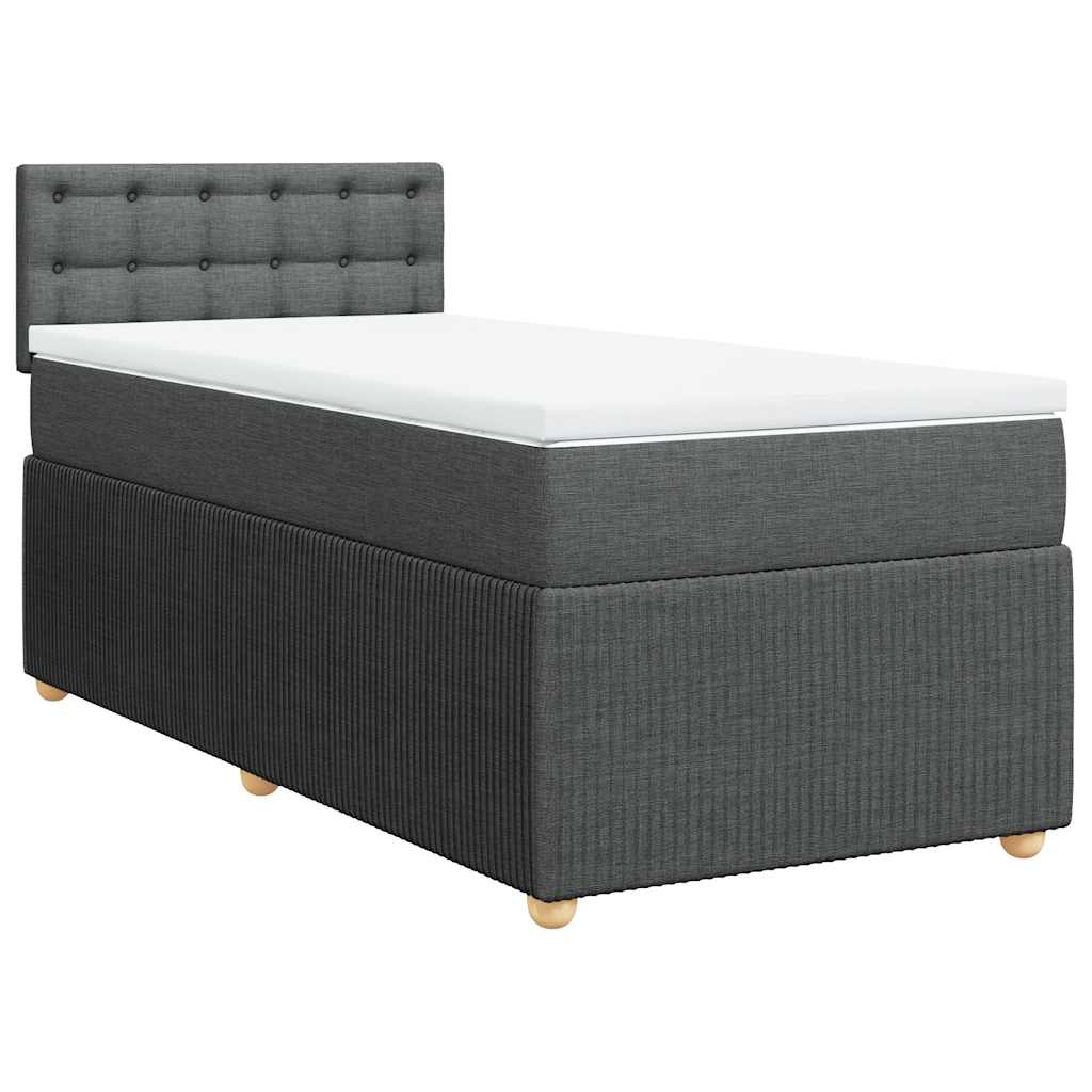 8721102751400_g_en_hd_1 vidaXL Box Spring Bed with Mattress Light Grey King Single Fabric - Image 3