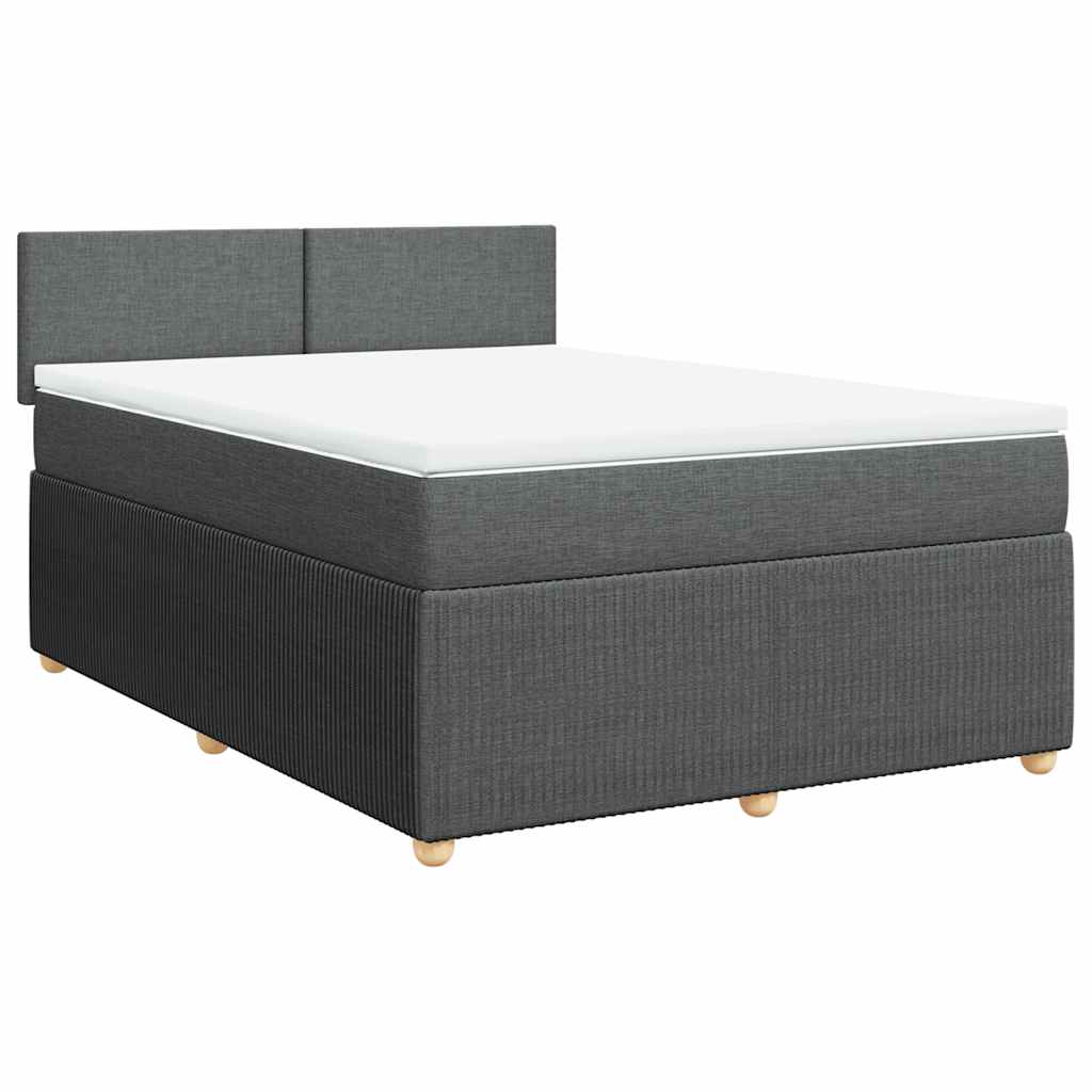 8721102751424_g_en_hd_1 vidaXL Box Spring Bed with Mattress Light Grey Double Fabric - Image 3