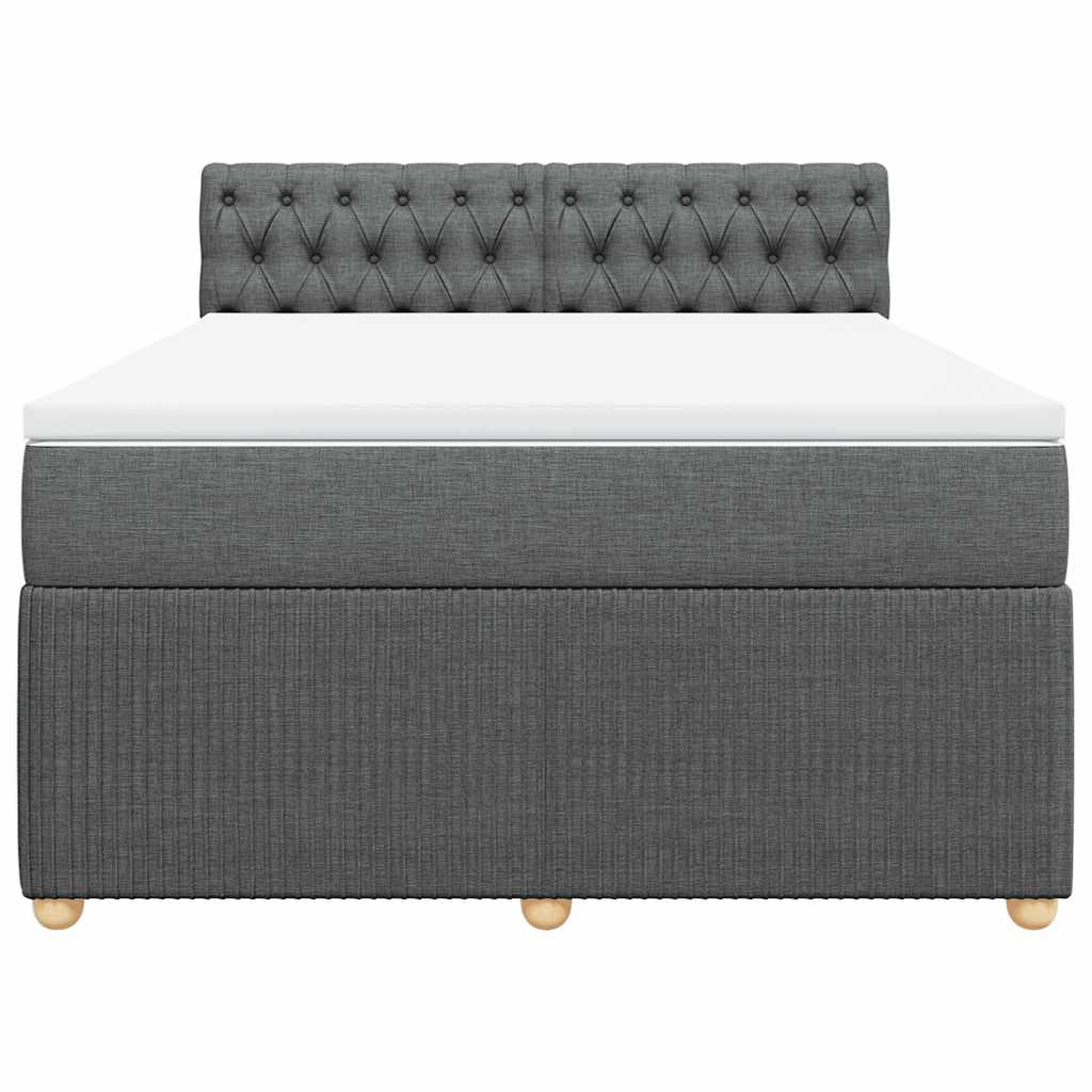 8721102751462_g_en_hd_4 vidaXL Box Spring Bed with Mattress Light Grey Double Fabric - Image 6