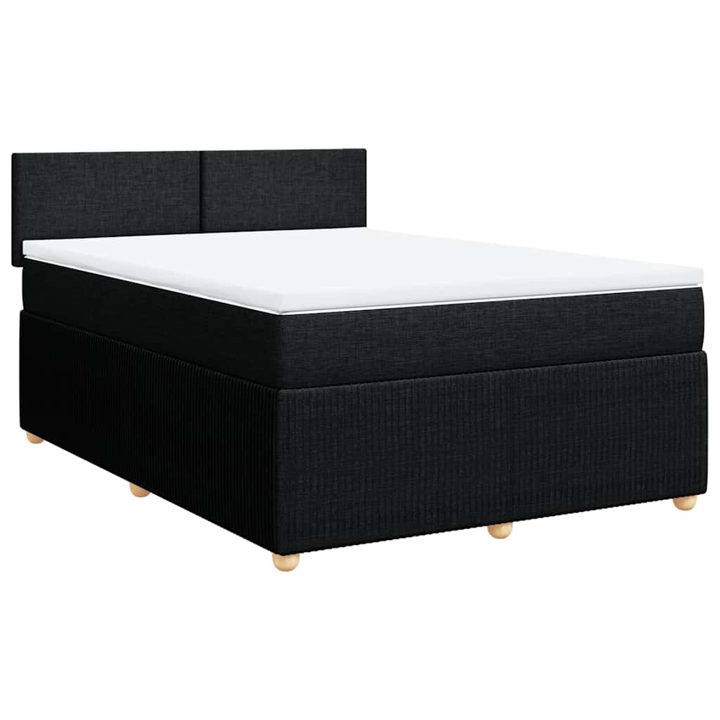 8721102751516_g_en_hd_1 vidaXL Box Spring Bed with Mattress Dark Grey Queen Fabric - Image 3