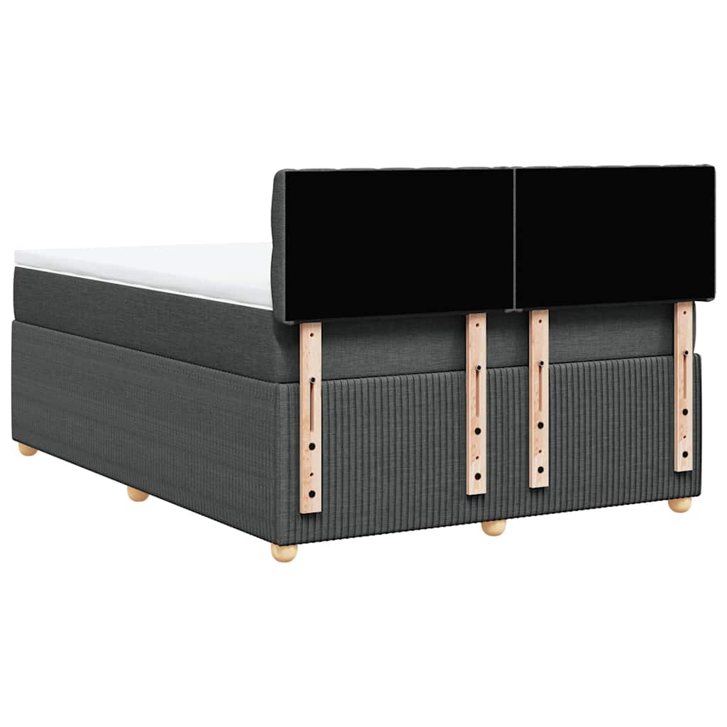 8721102751547_g_en_hd_10 vidaXL Box Spring Bed with Mattress Light Grey Queen Fabric - Image 12