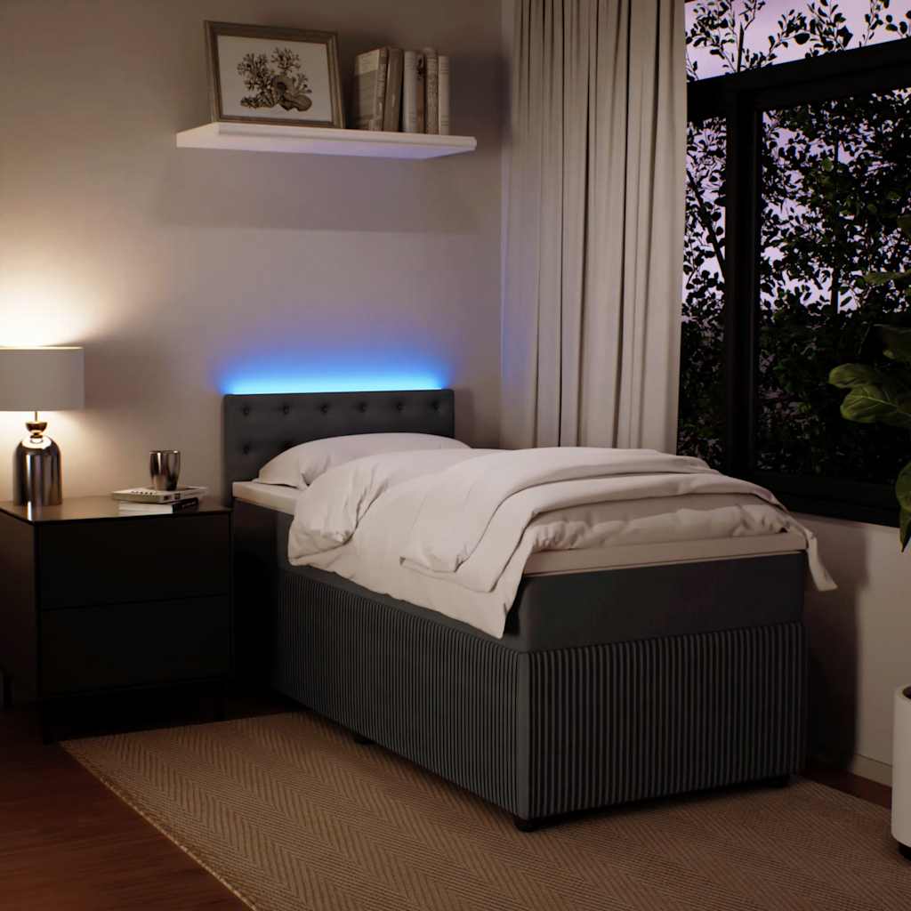 8721102751721_g_en_hd_3 vidaXL Box Spring Bed with Mattress Dark Grey King Single Velvet - Image 5