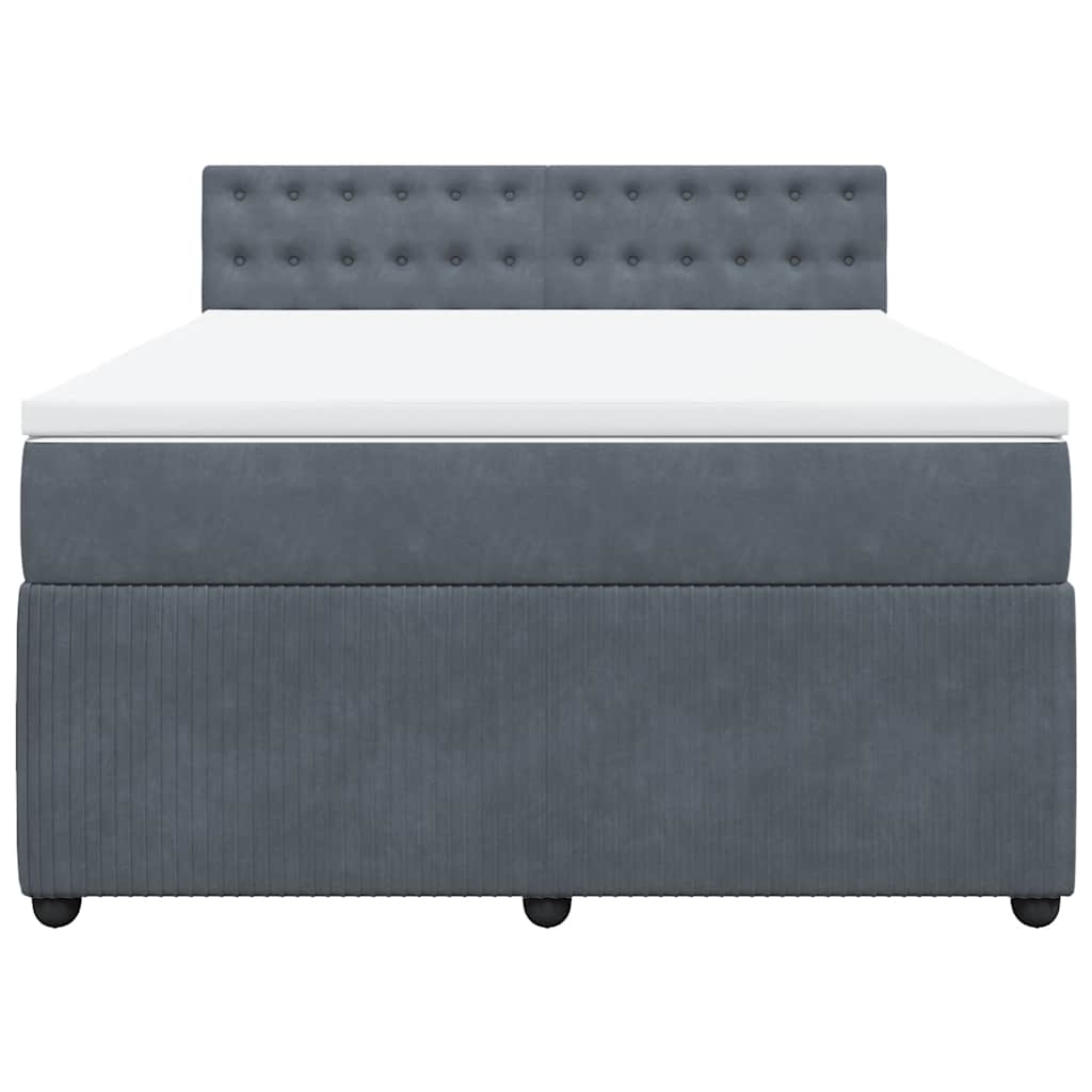 8721102751806_g_en_hd_4 vidaXL Box Spring Bed with Mattress Dark Grey Double Velvet - Image 6