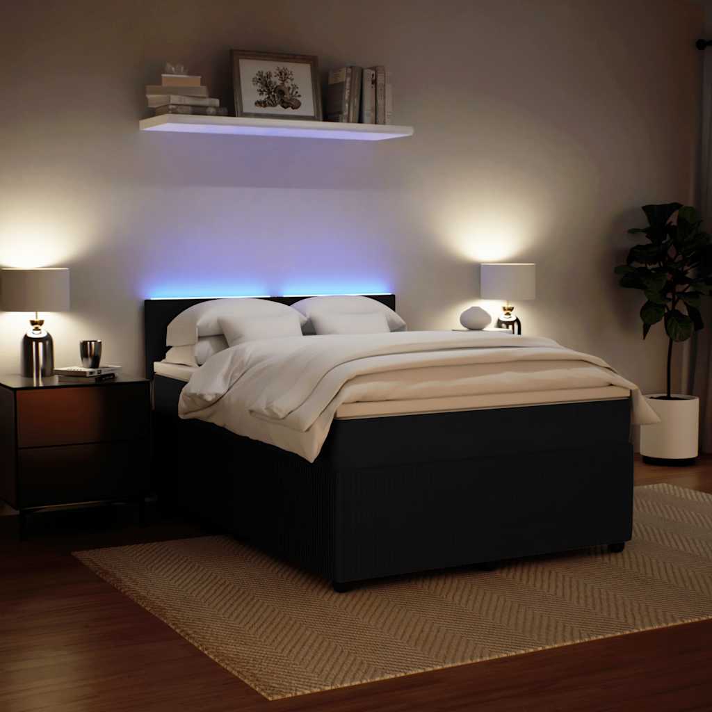 8721102751837_g_en_hd_3 vidaXL Box Spring Bed with Mattress Black Queen Velvet - Image 5