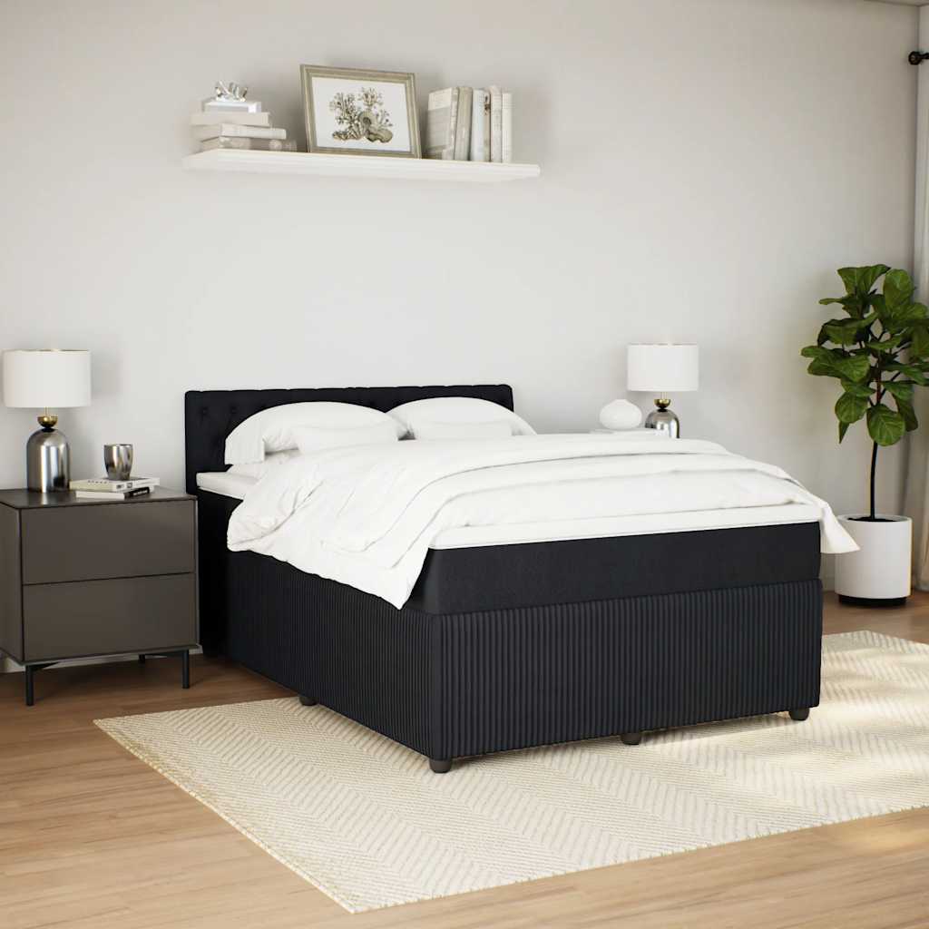 8721102751875_g_en_hd_2 vidaXL Box Spring Bed with Mattress Black Queen Velvet - Image 4