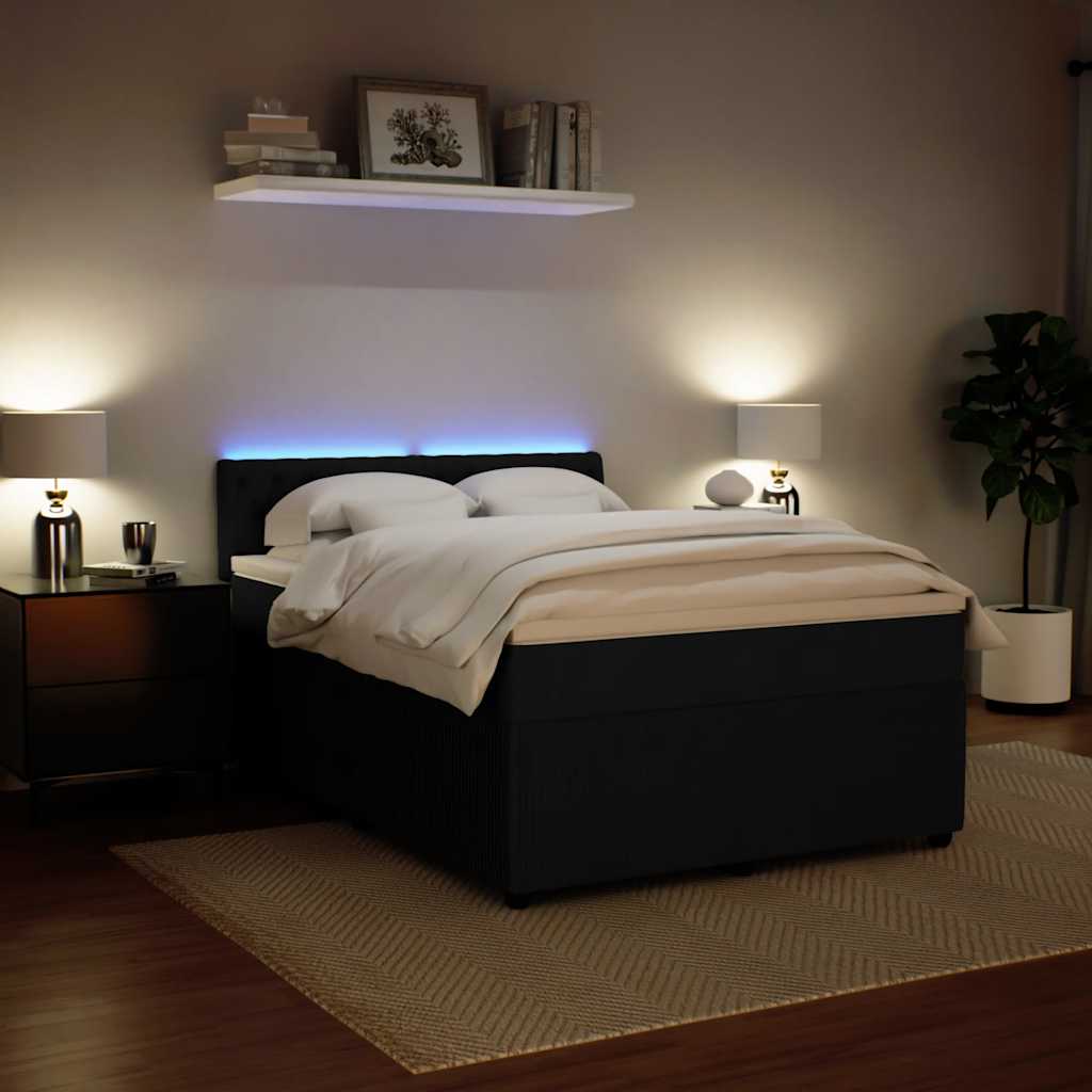8721102751875_g_en_hd_3 vidaXL Box Spring Bed with Mattress Black Queen Velvet - Image 5