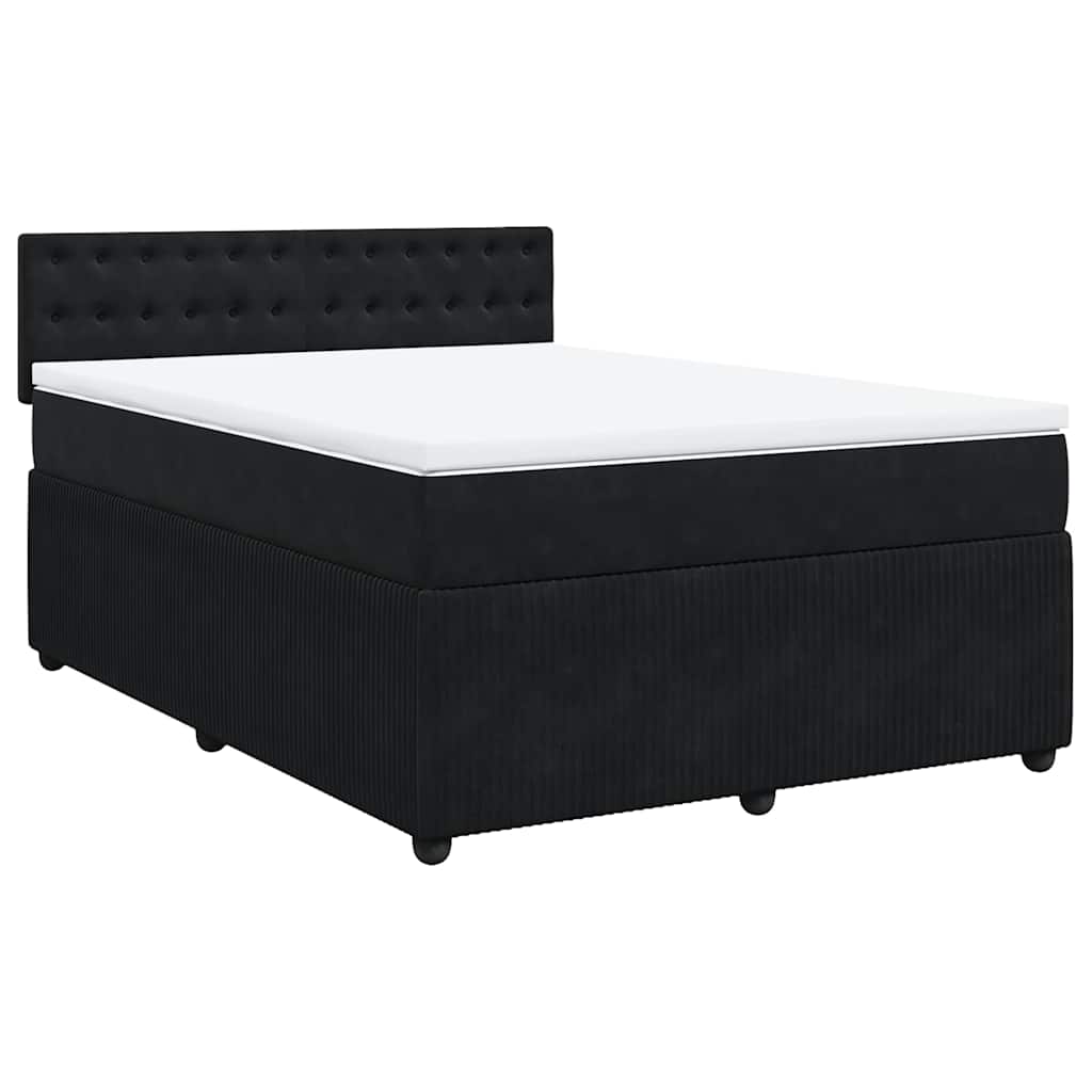 8721102751899_g_en_hd_1 vidaXL Box Spring Bed with Mattress Black Queen Velvet - Image 3