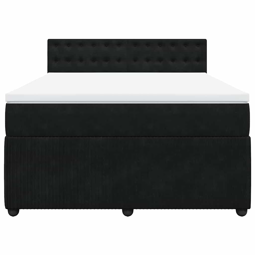 8721102751899_g_en_hd_4 vidaXL Box Spring Bed with Mattress Black Queen Velvet - Image 6