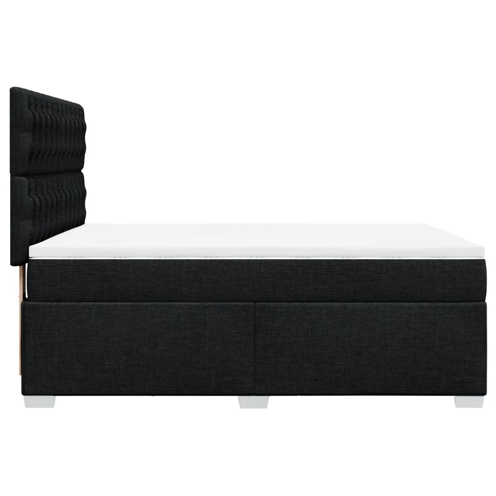 8721102755675_g_en_hd_7 vidaXL Box Spring Bed with Mattress Black Double Fabric - Image 9