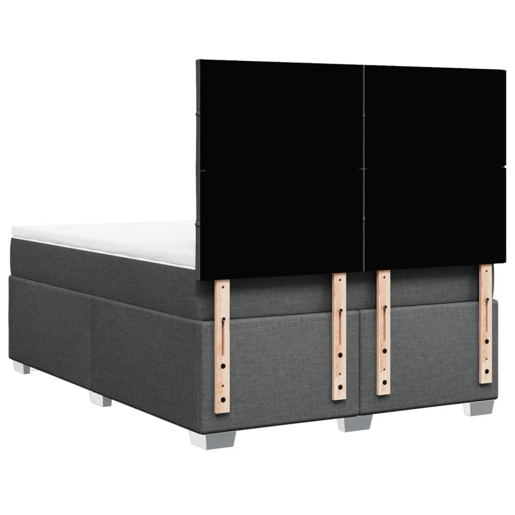 8721102755729_g_en_hd_8 vidaXL Box Spring Bed with Mattress Dark Grey Queen Fabric - Image 10