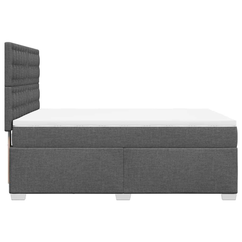 8721102755767_g_en_hd_7 vidaXL Box Spring Bed with Mattress Dark Grey Queen Fabric - Image 9