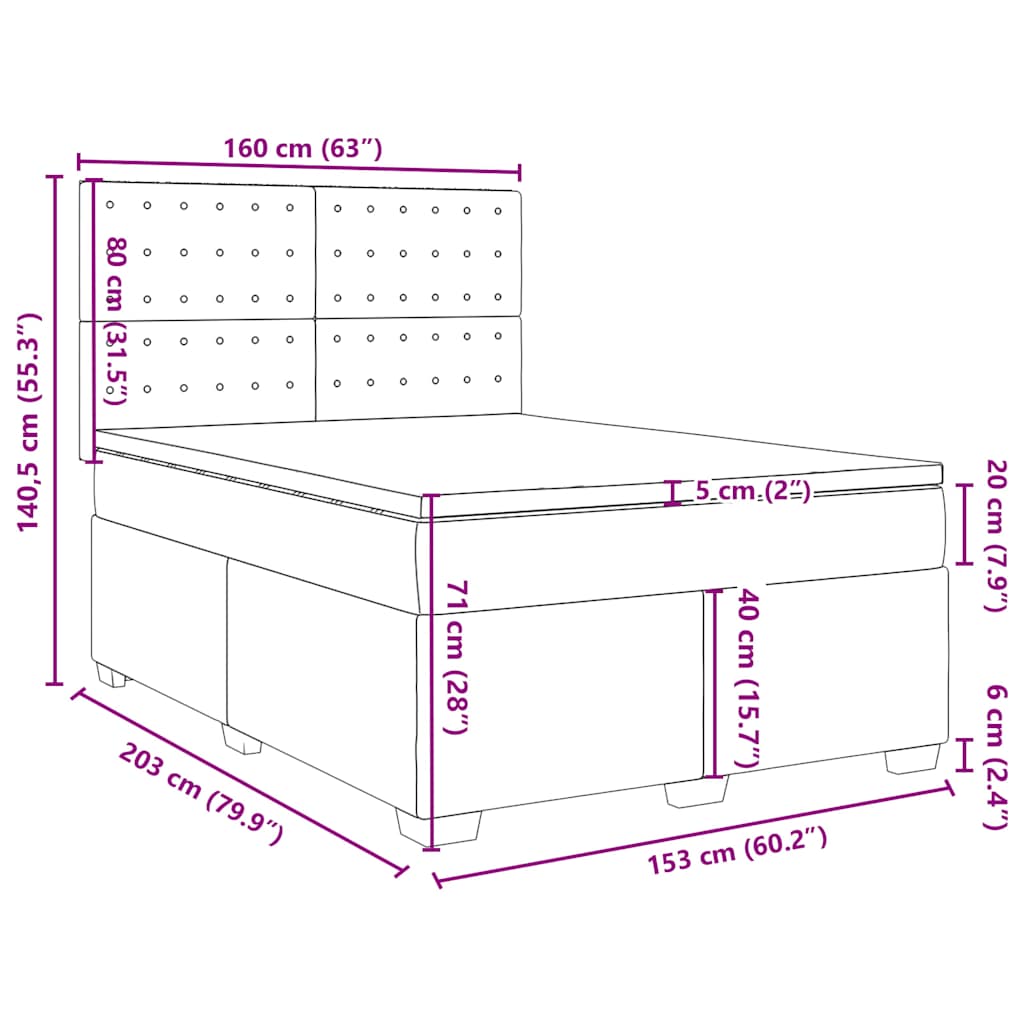 8721102755774_g_en_hd_11 vidaXL Box Spring Bed with Mattress Black Queen Fabric - Image 13