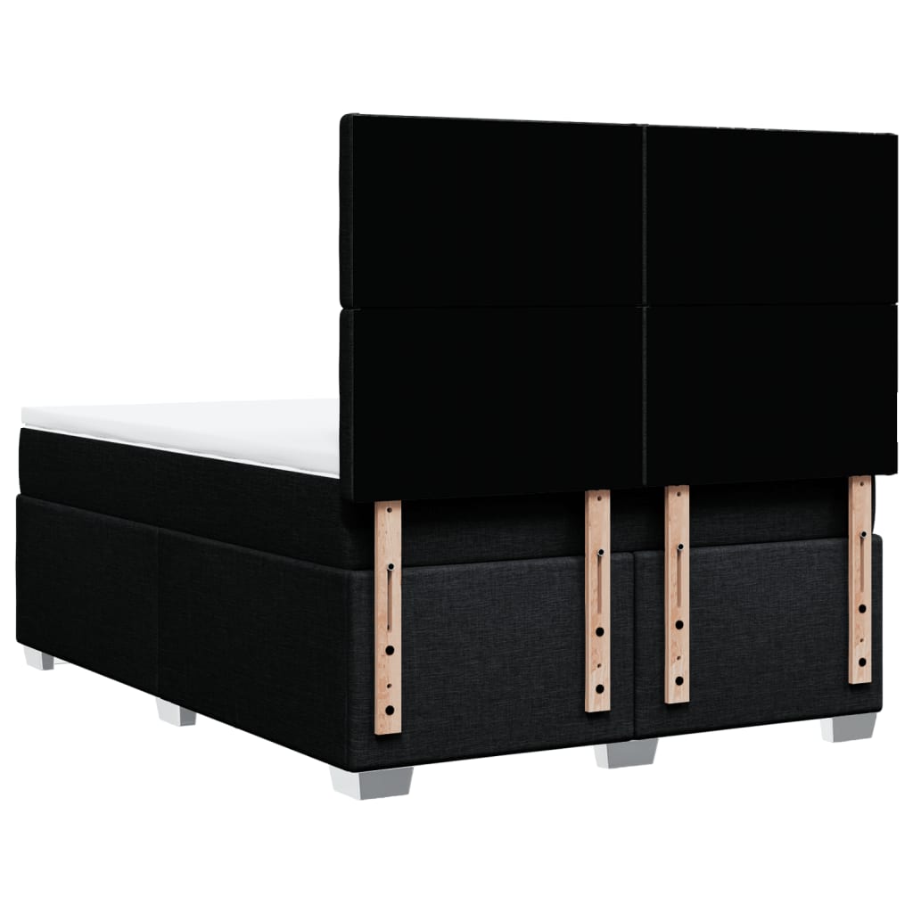 8721102755774_g_en_hd_8 vidaXL Box Spring Bed with Mattress Black Queen Fabric - Image 10