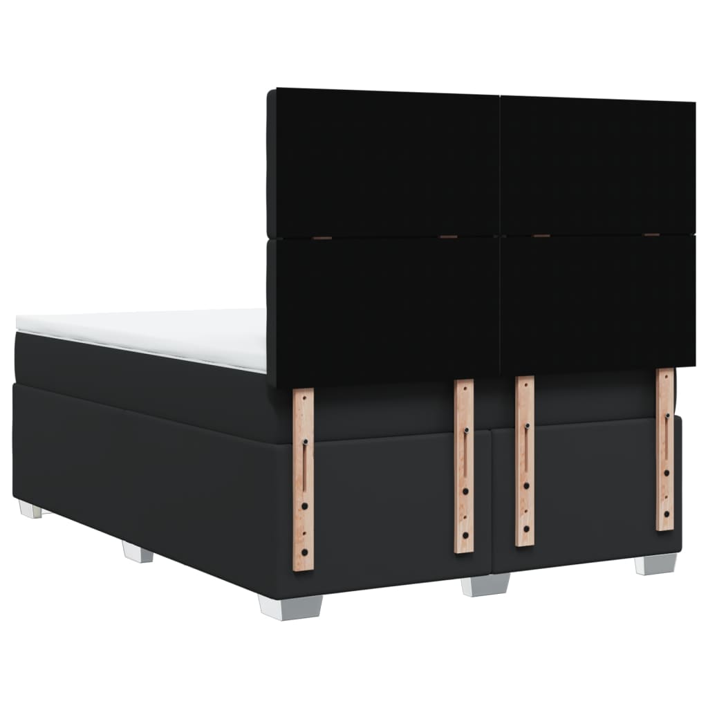 8721102756375_g_en_hd_8 vidaXL Box Spring Bed with Mattress Black Queen Faux Leather - Image 10