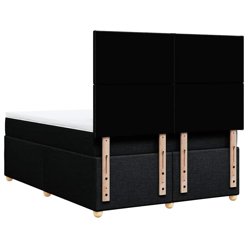 8721102763632_g_en_hd_4 vidaXL Box Spring Bed with Mattress Black Queen Fabric - Image 6