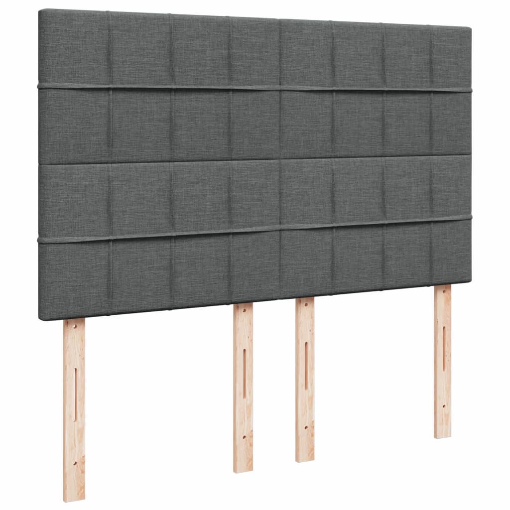 8721102763649_g_en_hd_5 vidaXL Box Spring Bed with Mattress Dark Grey Queen Fabric - Image 7