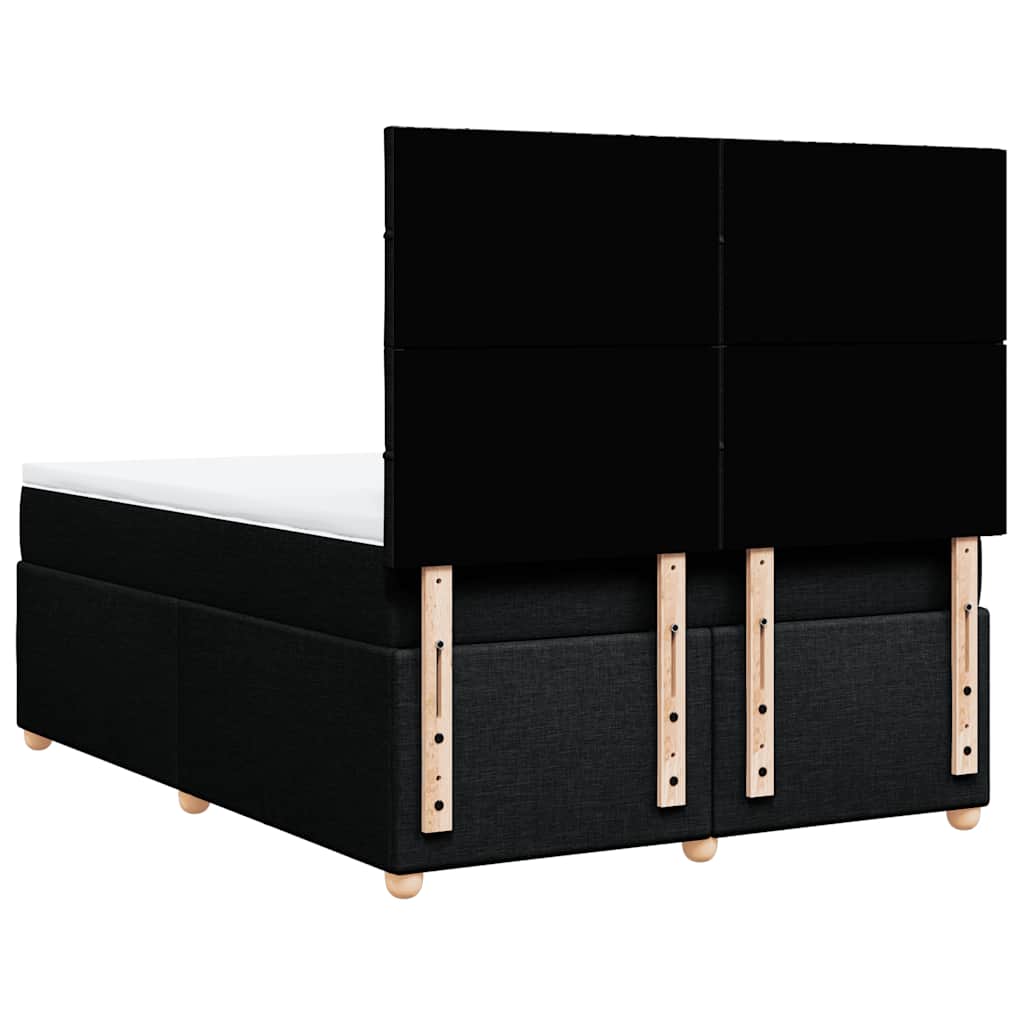 8721102763656_g_en_hd_4 vidaXL Box Spring Bed with Mattress Black Queen Fabric - Image 6