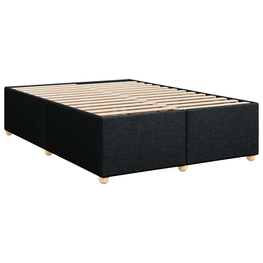 8721102763656_g_en_hd_6 vidaXL Box Spring Bed with Mattress Black Queen Fabric - Image 8