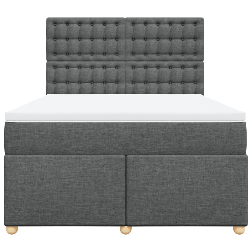 8721102763687_g_en_hd_2 vidaXL Box Spring Bed with Mattress Dark Grey Queen Fabric - Image 4