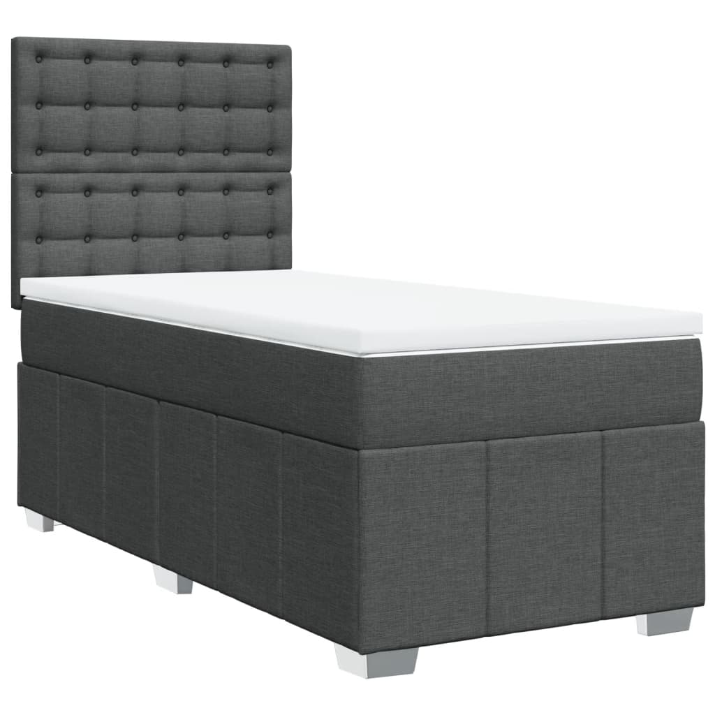 8721102767401_a_en_hd_1 vidaXL Box Spring Bed with Mattress Dark Grey King Single Fabric - Image 2
