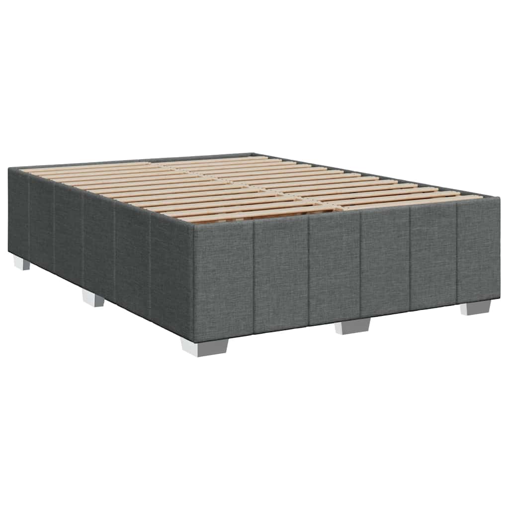 8721102767463_g_en_hd_6 vidaXL Box Spring Bed with Mattress Dark Grey Double Fabric - Image 8