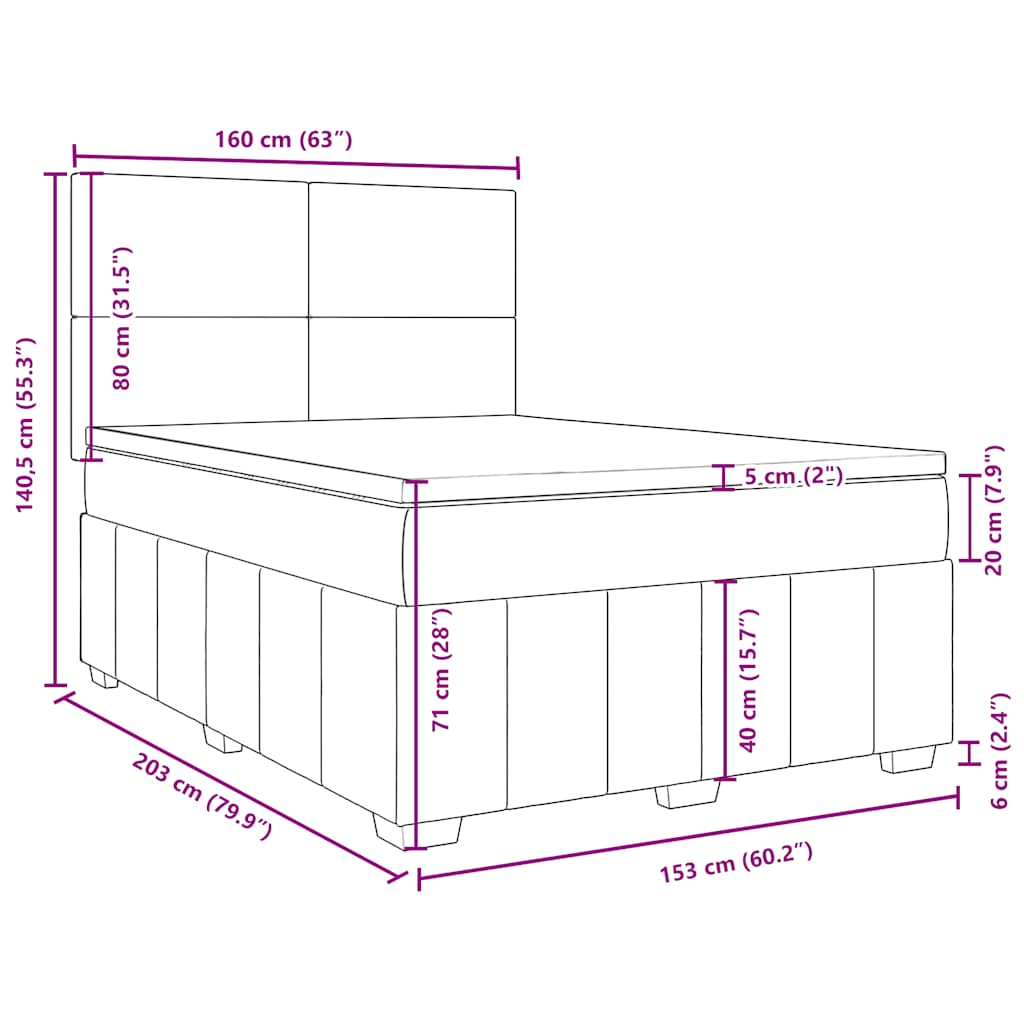 8721102767517_g_en_hd_11 vidaXL Box Spring Bed with Mattress Black Queen Fabric - Image 13