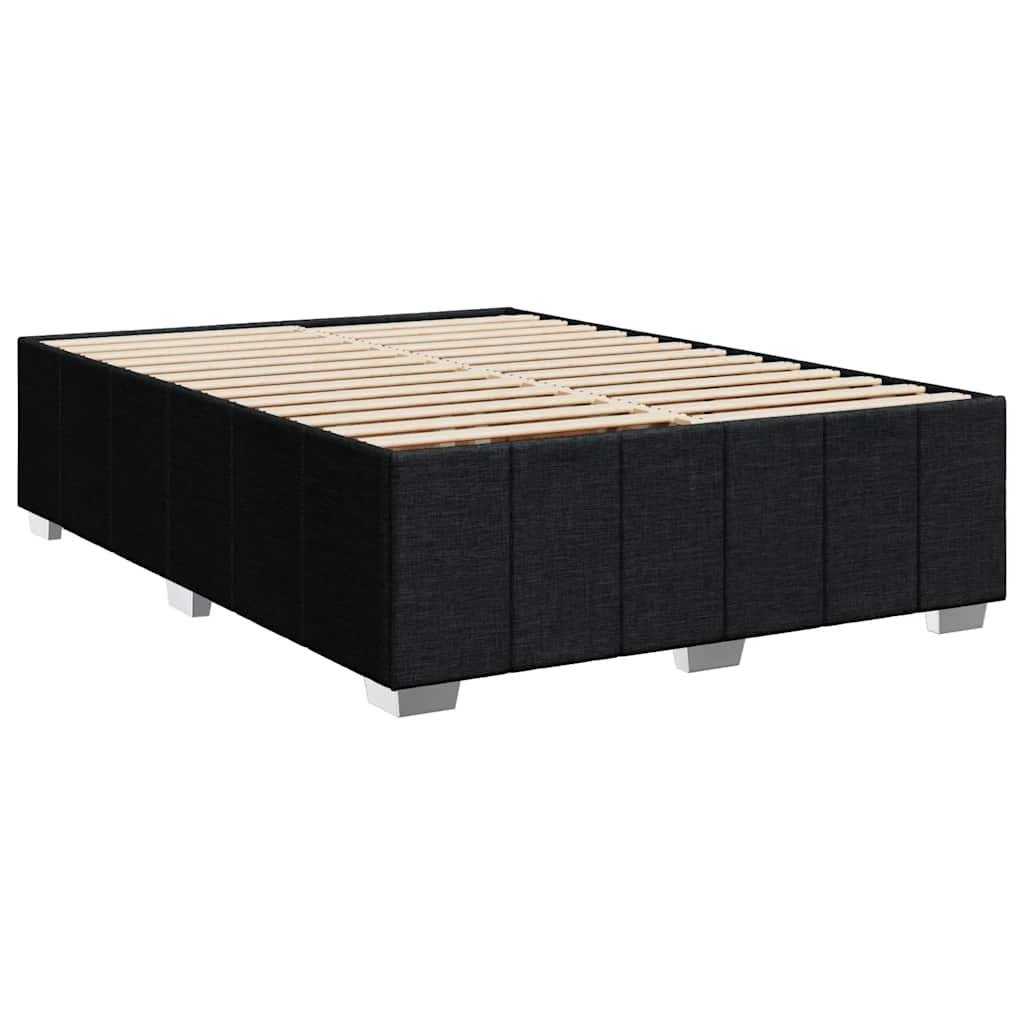8721102767517_g_en_hd_6 vidaXL Box Spring Bed with Mattress Black Queen Fabric - Image 8