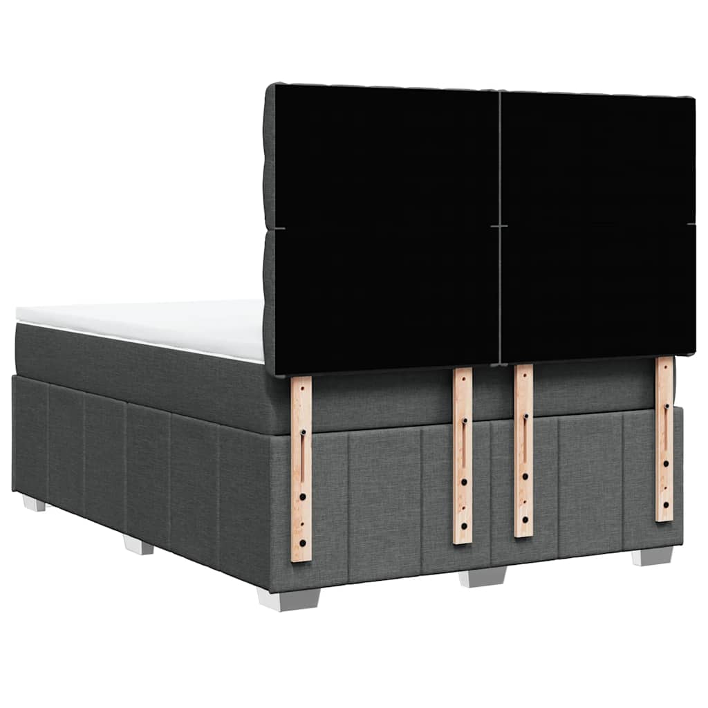 8721102767548_g_en_hd_4 vidaXL Box Spring Bed with Mattress Dark Grey Queen Fabric - Image 6