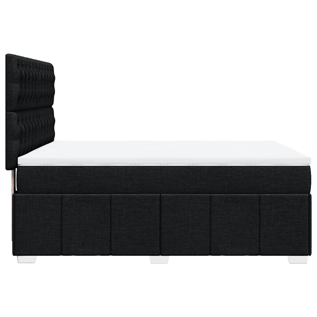 8721102767555_g_en_hd_3 vidaXL Box Spring Bed with Mattress Black Queen Fabric - Image 5