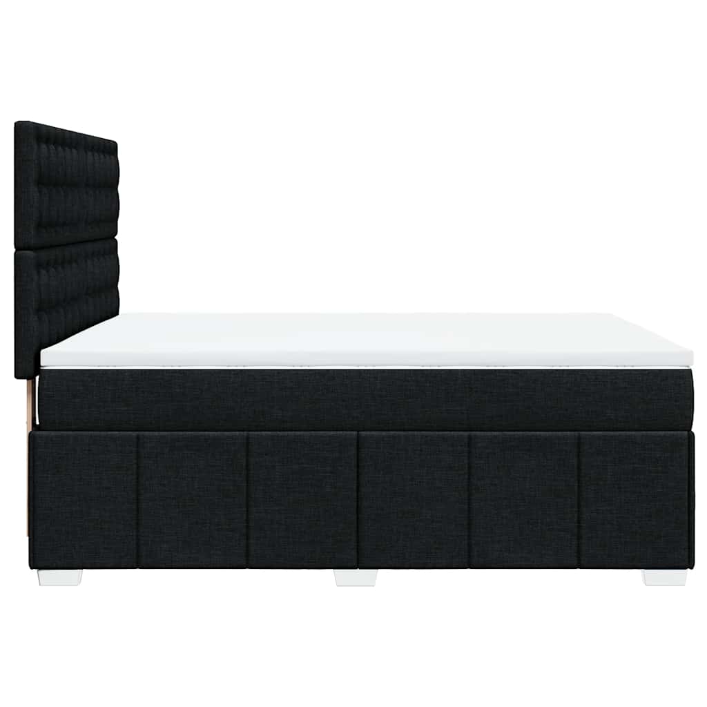 8721102767579_g_en_hd_3 vidaXL Box Spring Bed with Mattress Black Queen Fabric - Image 5