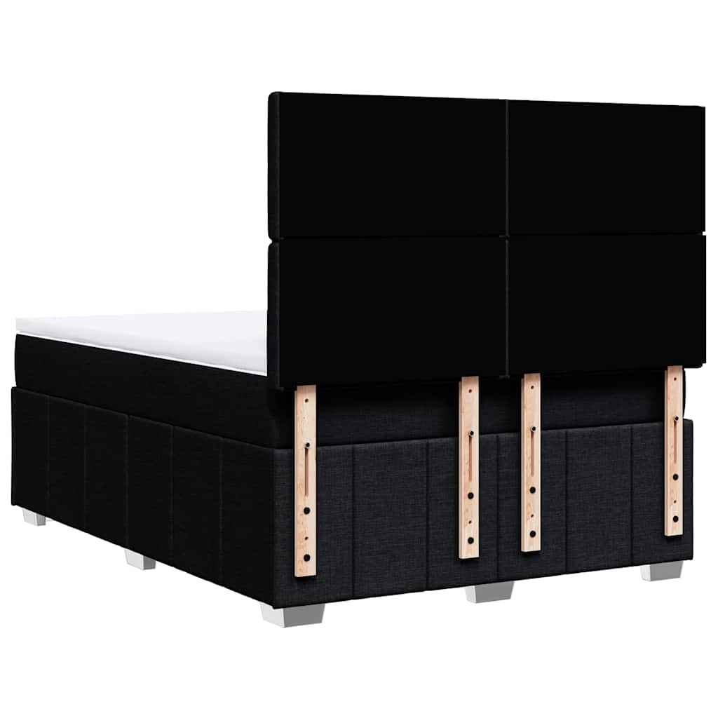 8721102767579_g_en_hd_4 vidaXL Box Spring Bed with Mattress Black Queen Fabric - Image 6
