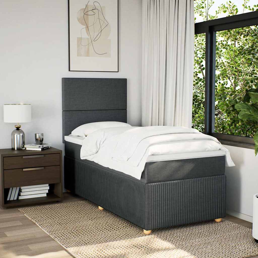 8721102774348_g_en_hd_1 vidaXL Box Spring Bed with Mattress Dark Grey King Single Fabric - Image 3