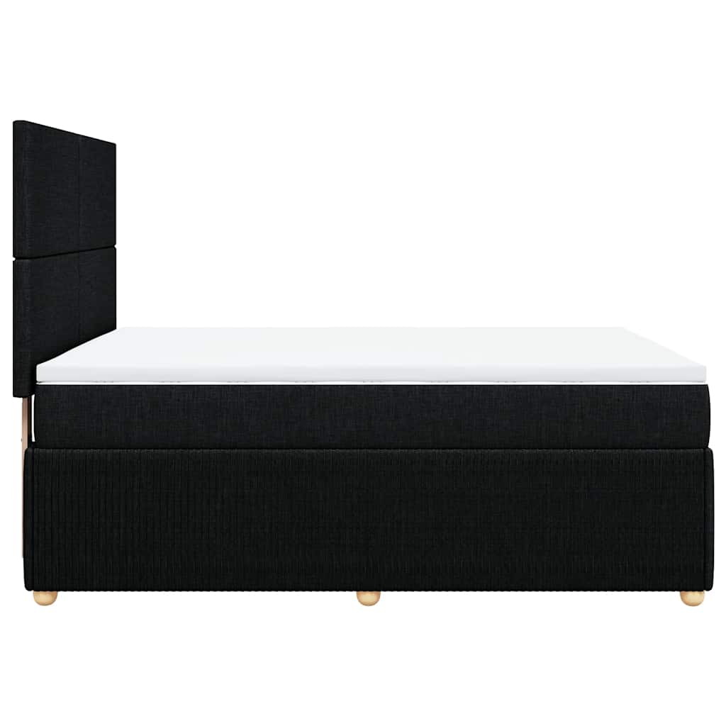 8721102774430_g_en_hd_3 vidaXL Box Spring Bed with Mattress Black Double Fabric - Image 5