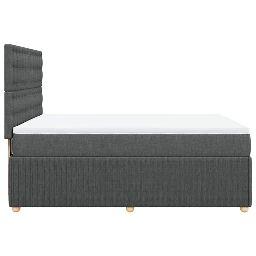 8721102774485_g_en_hd_3 vidaXL Box Spring Bed with Mattress Dark Grey Double Fabric - Image 5