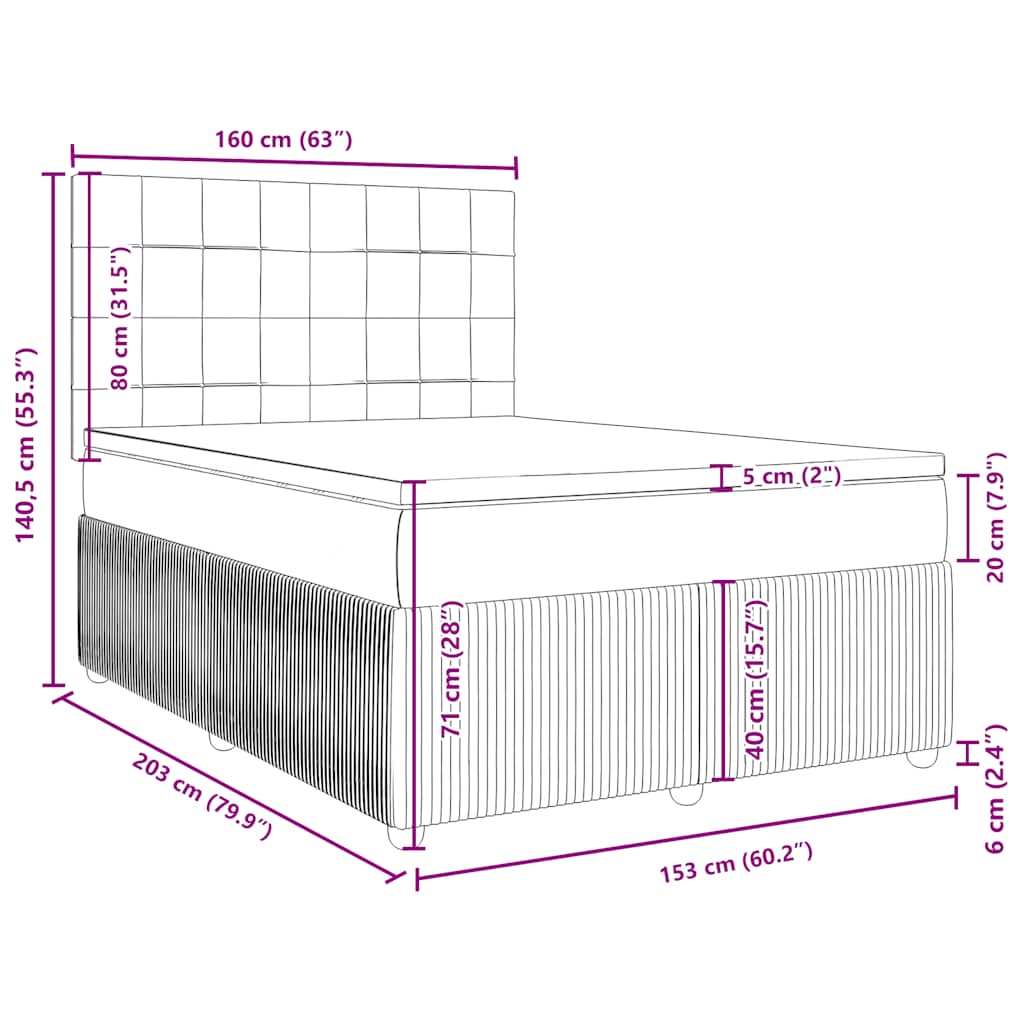 8721102774539_g_en_hd_11 vidaXL Box Spring Bed with Mattress Black Queen Fabric - Image 13