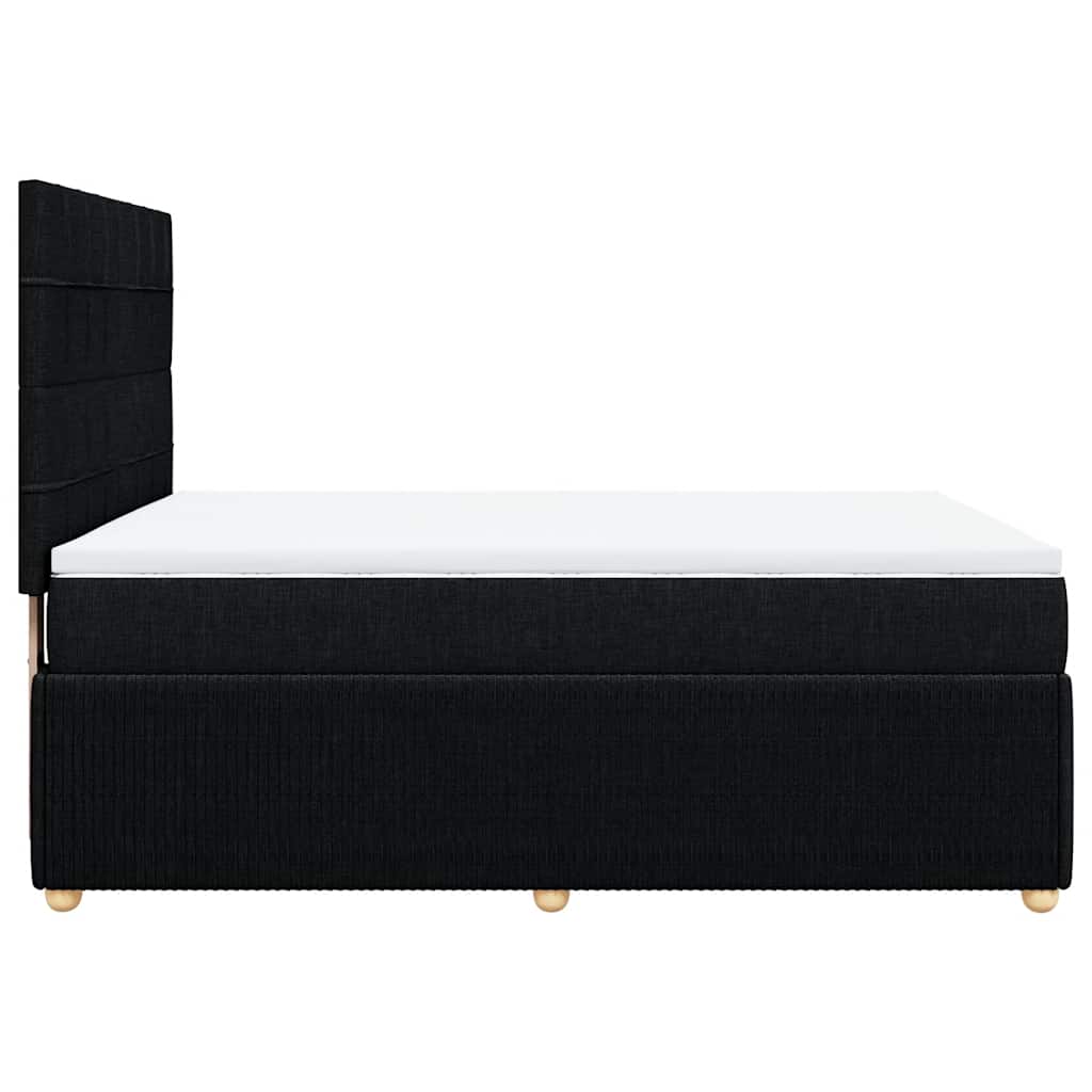 8721102774539_g_en_hd_3 vidaXL Box Spring Bed with Mattress Black Queen Fabric - Image 5