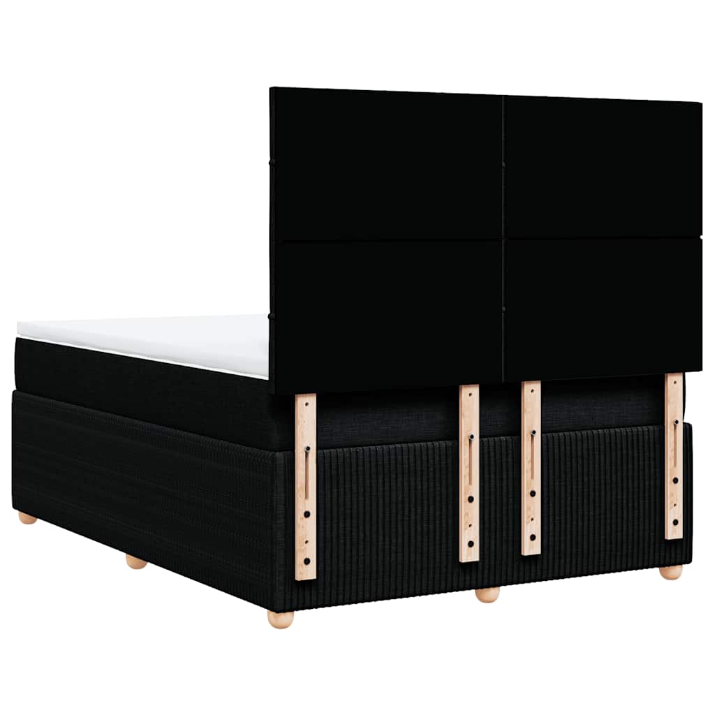 8721102774539_g_en_hd_4 vidaXL Box Spring Bed with Mattress Black Queen Fabric - Image 6