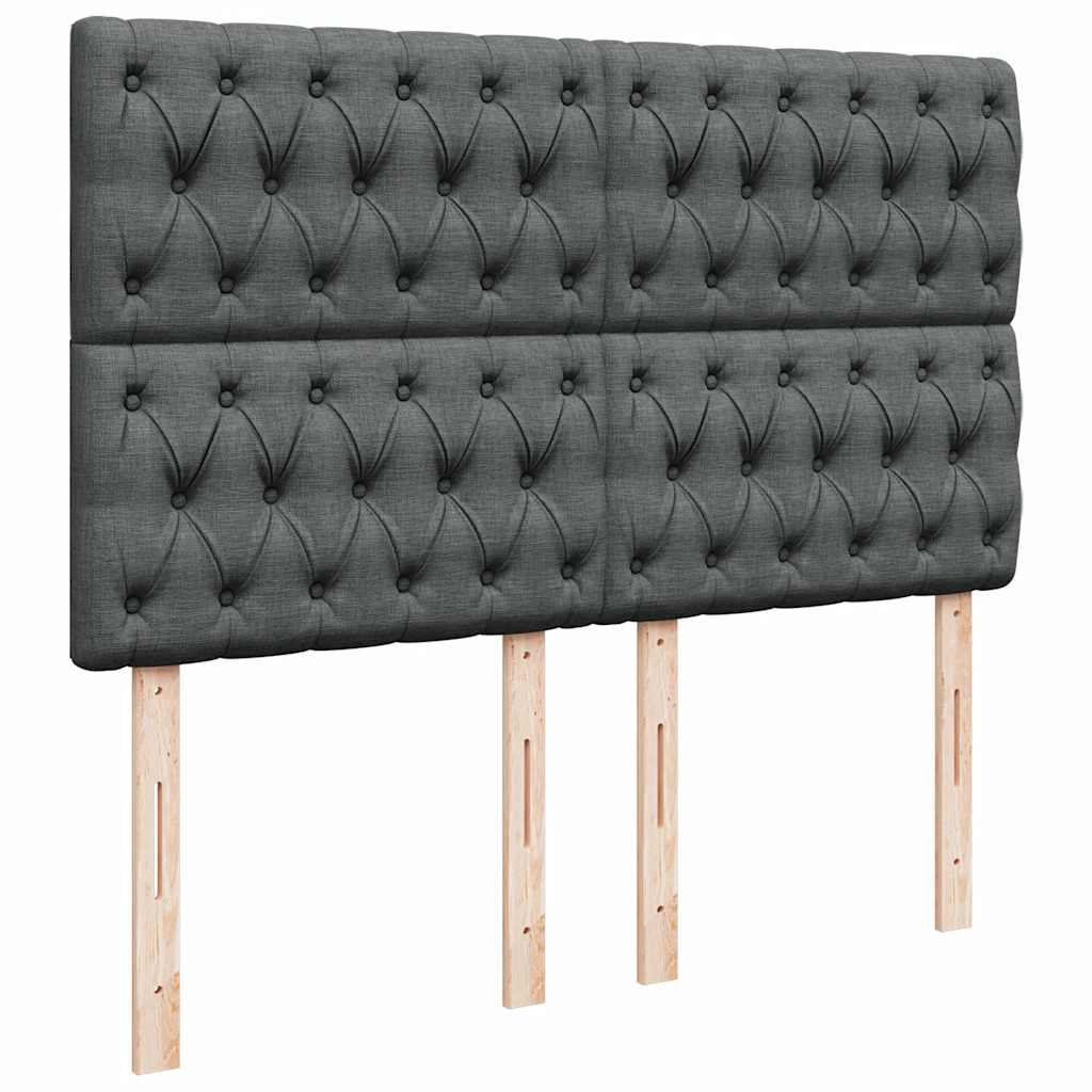 8721102774546_g_en_hd_5 vidaXL Box Spring Bed with Mattress Dark Grey Queen Fabric - Image 7