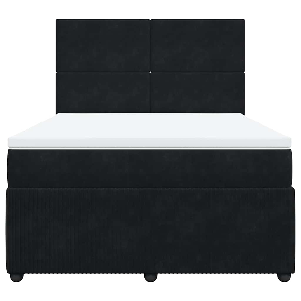8721102774836_g_en_hd_2 vidaXL Box Spring Bed with Mattress Black Queen Velvet - Image 4